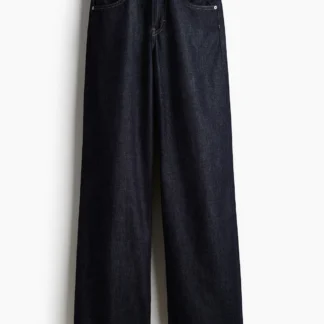 H&M フェザーソフトワイドレギュラーデニム