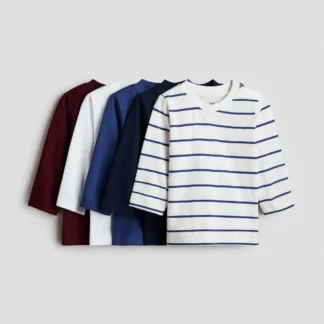 H&M コットンTシャツ 5枚セット