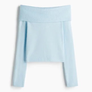 H&M オフショルダーセーター