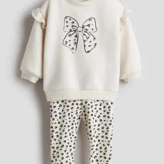 H&M スウェットシャツ&レギンス 2アイテムセット