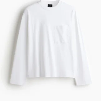 H&M ルーズフィット 長袖ジャージートップス