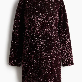 H&M MAMA スパンコールワンピース