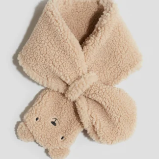 H&M アップリケテディマフラー