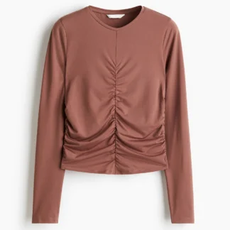 H&M 長袖ドレープトップス