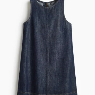 H&M ノースリーブシフトドレス