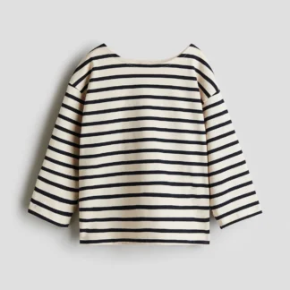 H&M コットンジャージートップス