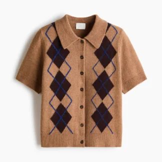 H&M 襟付きカーディガン
