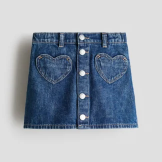 H&M デニムAラインスカート