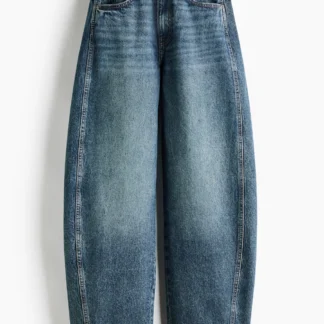 H&M バレルハイウエストデニム