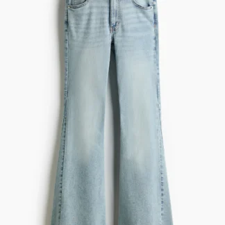 H&M フレアードハイデニム