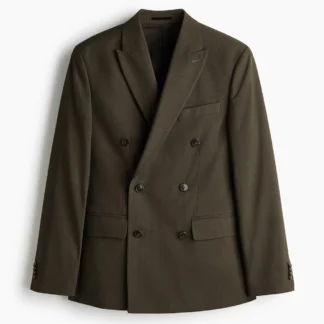 H&M レギュラーフィット ダブルブレストジャケット