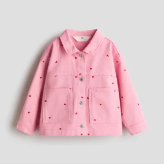 H&M パターンツイルジャケット