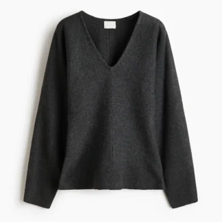 H&M Vネック ニットトップス