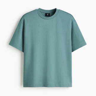 H&M ルーズフィット インターロックTシャツ