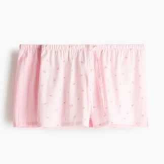 H&M パジャマショートパンツ 2枚セット