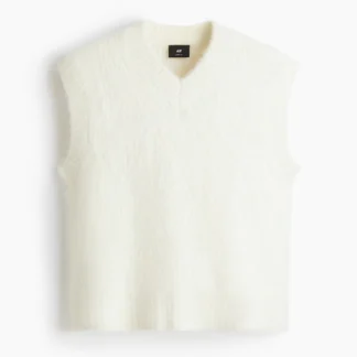 H&M ルーズフィット アルパカブレンドプルオーバーベスト
