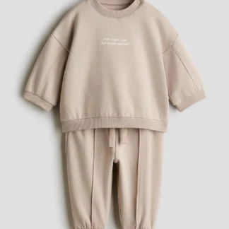 H&M プリントデザイン スウェット2アイテムセット