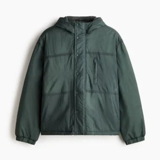 H&M パッデッドナイロンジャケット