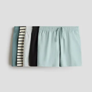 H&M コットンジャージーショートパンツ 5枚セット
