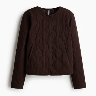 H&M キルティングナイロンジャケット