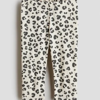 H&M プリントコットンレギンス