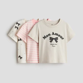 H&M プリントTシャツ 3枚セット
