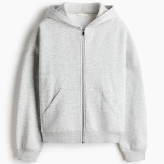 H&M フルジップスウェットパーカ