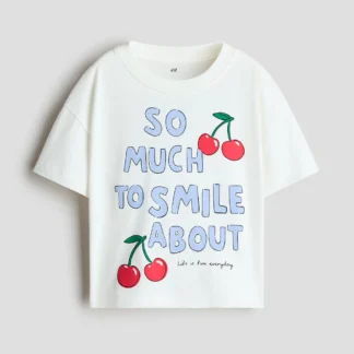 H&M プリントTシャツ