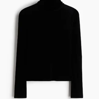 H&M フロックメッシュトップス
