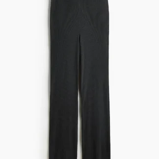 H&M リブニットパンツ