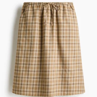 H&M ドローストリングスカート