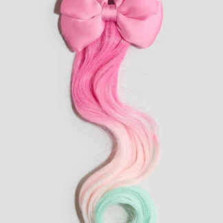 H&M ヘアエクステンション付きヘアクリップ