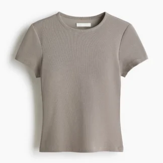 H&M インテグラルブラ コットンTシャツ