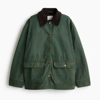 H&M コーデュロイカラー オーバーサイズジャケット