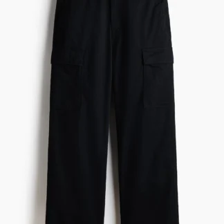 H&M リラックスフィット コットンカーゴパンツ