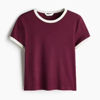 H&M コットンTシャツ