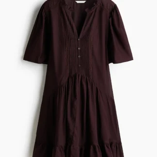 H&M レーヨンブレンドチュニックワンピース