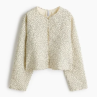H&M オーバーサイズキルティングジャケット