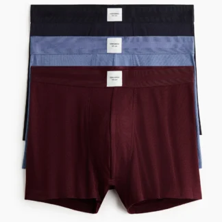 H&M リブボクサーブリーフ 3枚セット