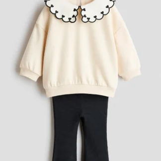 H&M スウェットシャツ&レギンス 2アイテムセット