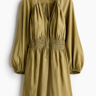 H&M オーバーサイズチュニックワンピース