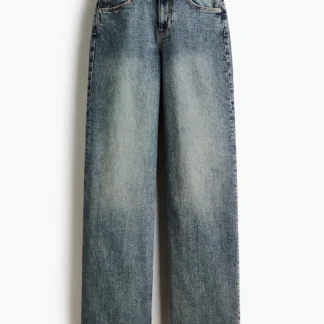 H&M ストレートハイウエストデニム