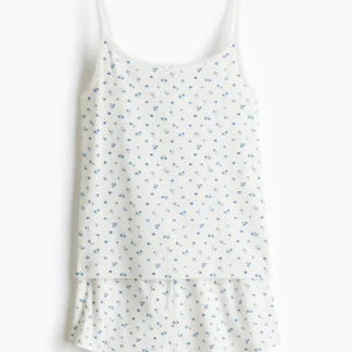 H&M コットンポインテルパジャマ
