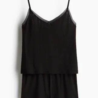 H&M コットンポインテルパジャマ