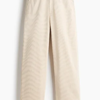 H&M リラックスフィット コーデュロイパンツ
