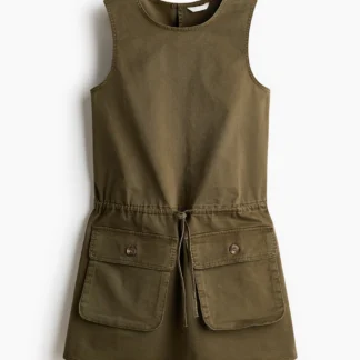 H&M デニムユーティリティワンピース