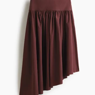 H&M アシンメトリーミディスカート