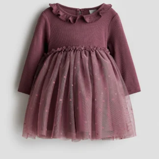 H&M チュールスカートコットンワンピース