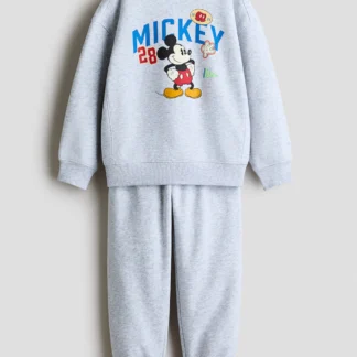 H&M プリントデザイン スウェット2アイテムセット