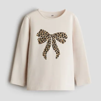 H&M Printed cotton top